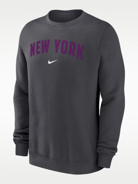 Nike New York Mets 2-Hit Men's Nike MLB Pullover Crew