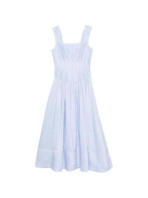 Aje. Spirelle panelled midi dress