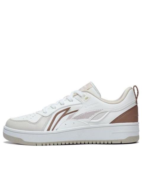 (WMNS) Li-Ning Shiyi 'White Brown' AGCT342-3