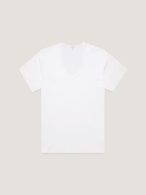 Sunspel Sea Isalnd Cotton V‑Neck Underwear T‑shirt