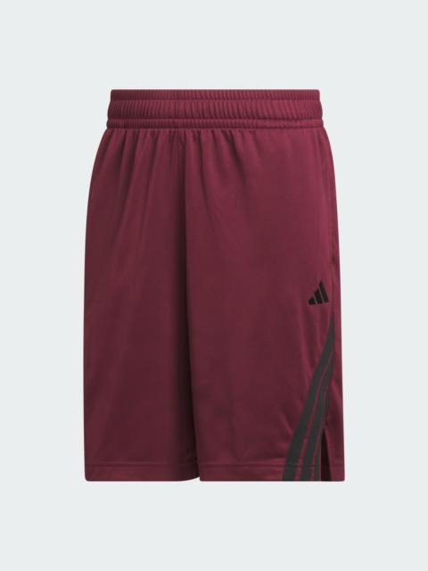 adidas Legends 3-Stripes Basketball Shorts