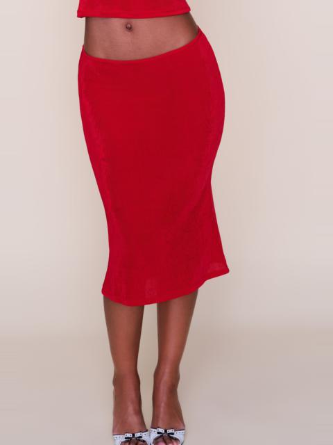 GUIZIO SELENE MIDI SKIRT