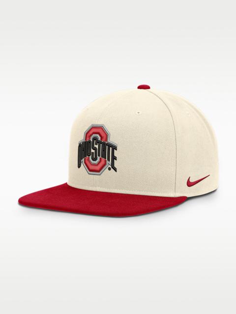 Nike Ohio State Campus Prep Men's Nike Dri-FIT College Adjustable Hat
