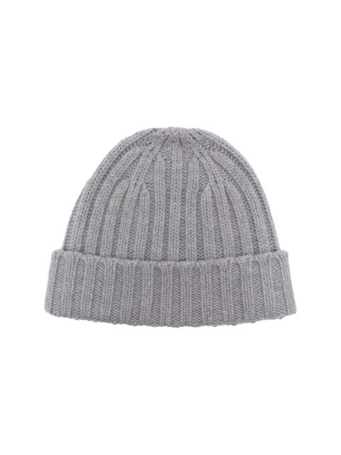 Aspesi chunky ribbed-knit beanie