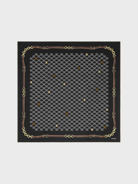 CELINE bandana IN heritage silk twill