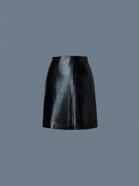 MACKAGE NELLA Panelled Leather A-Line Skirt