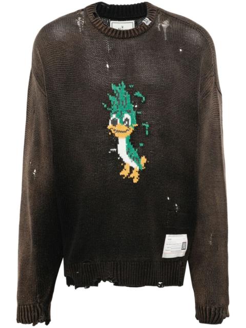 Maison MIHARAYASUHIRO distressed sweater