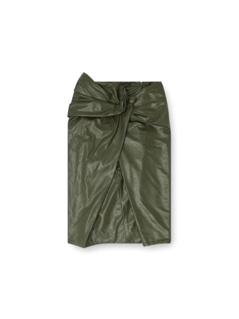 Diesel DRAPED PENCIL SKIRT WITH SPLIT