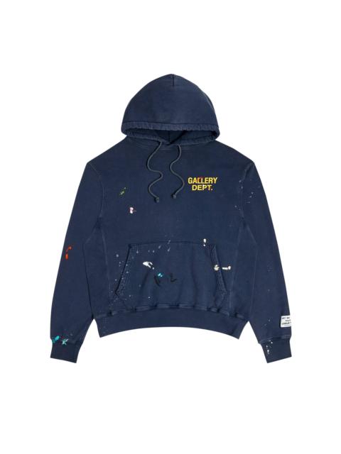 Gallery Dept. Logo Painted Hoodie 'Navy'