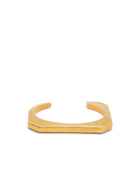 Zadig & Voltaire geometric-cut cuff bangle