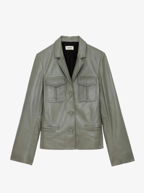 Zadig & Voltaire Liams Leather Jacket
