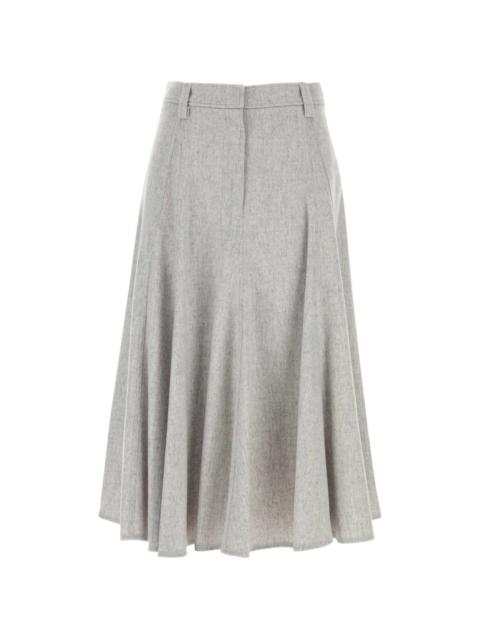 Brunello Cucinelli panelled flared skirt