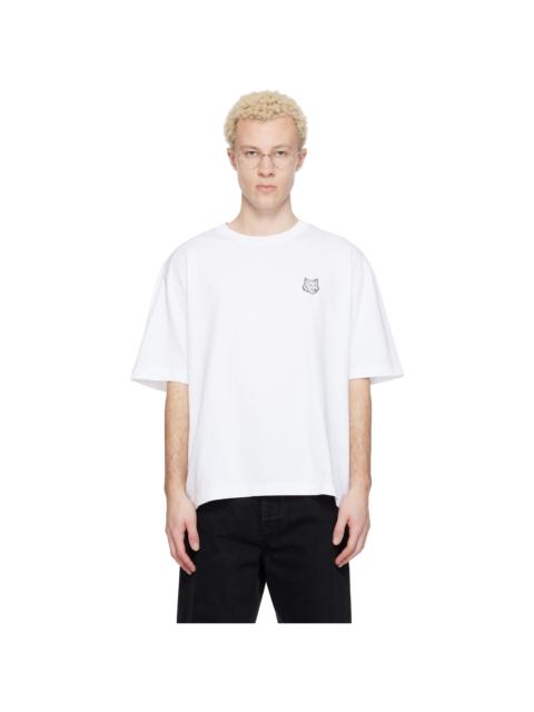 Maison Kitsuné White Fox Head Oversize T-shirt