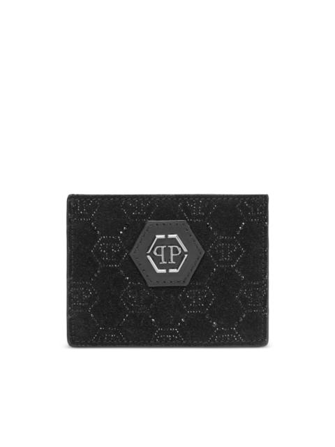 PHILIPP PLEIN logo-embellishment cardholder