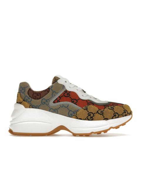 GUCCI Women's Rhyton GG Multicolor sneaker