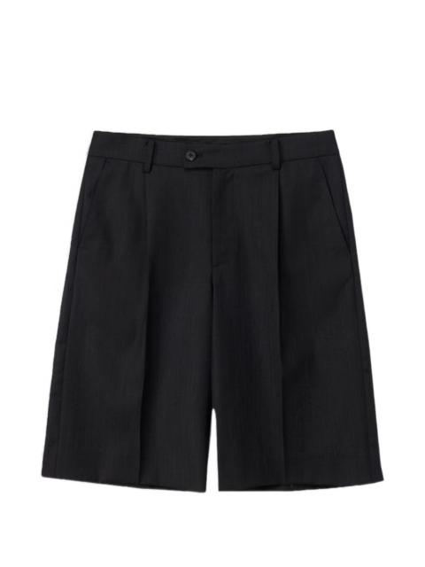Dunst pleated bermuda shorts