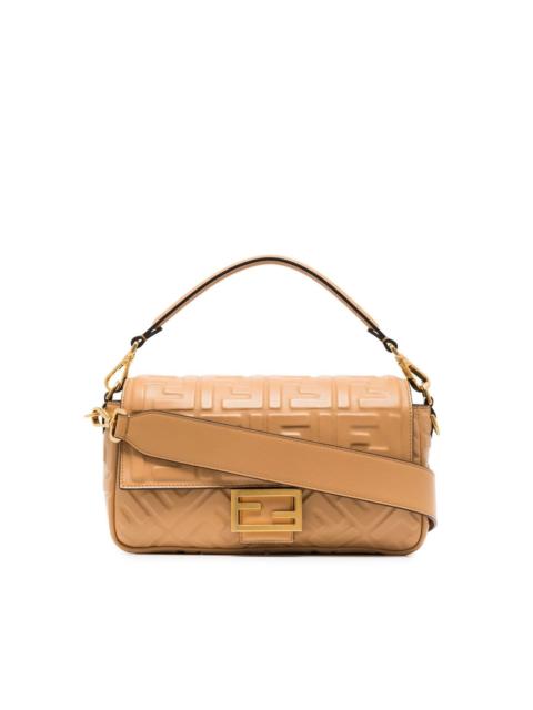 FENDI logo-embossed Baguette shoulder bag