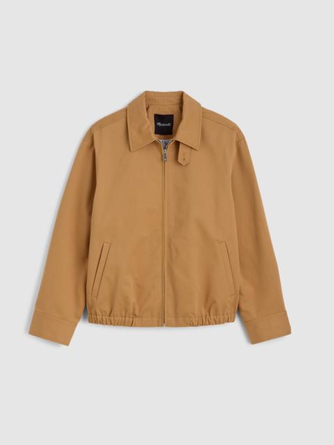 Madewell Relaxed Bomber Jacket in Cotton Twill