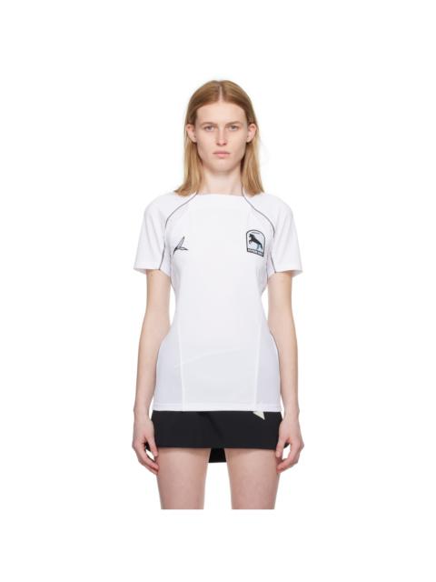 White Football T-Shirt