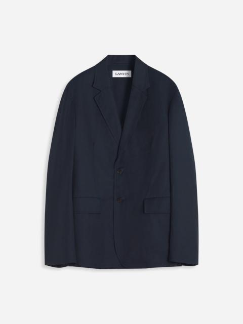 Lanvin TECHNICAL COTTON STRAIGHT FIT JACKET
