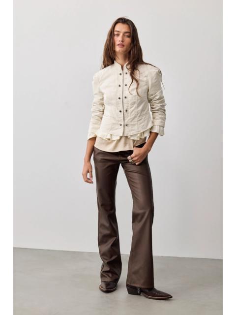 FREE PEOPLE Cloud Nine Ruffle Band Jacket