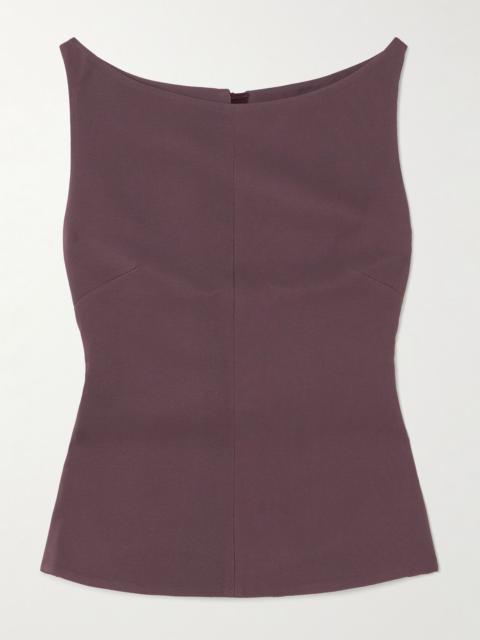 TOVE Genni woven top Dark purple