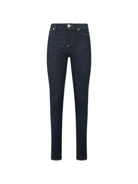 PHILIPP PLEIN belt-loop buttoned jeans