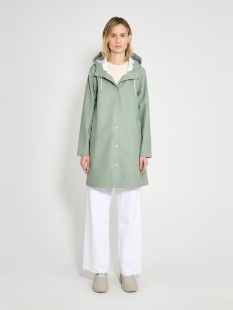 Stutterheim Mosebacke Raincoat Khaki Green