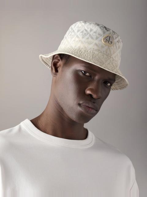MOOSE KNUCKLES MONOGRAM ICON BUCKET HAT