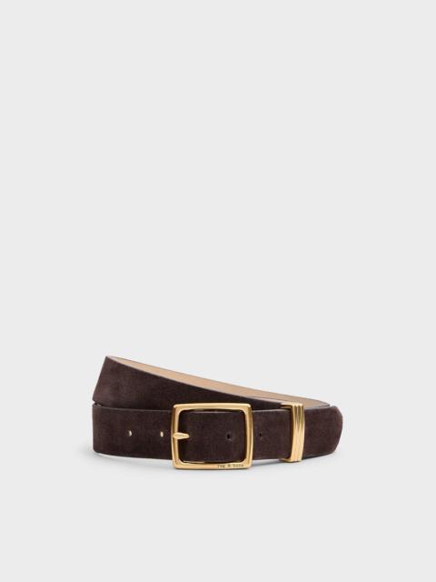 rag & bone X Boyfriend 2.0 Suede Belt