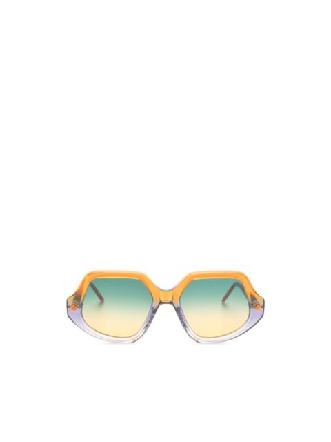 Kuboraum Maske P20 geometric-frame sunglasses