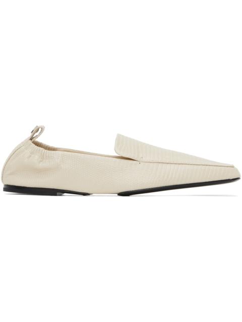 TOTEME Beige 'The Travel' Loafers