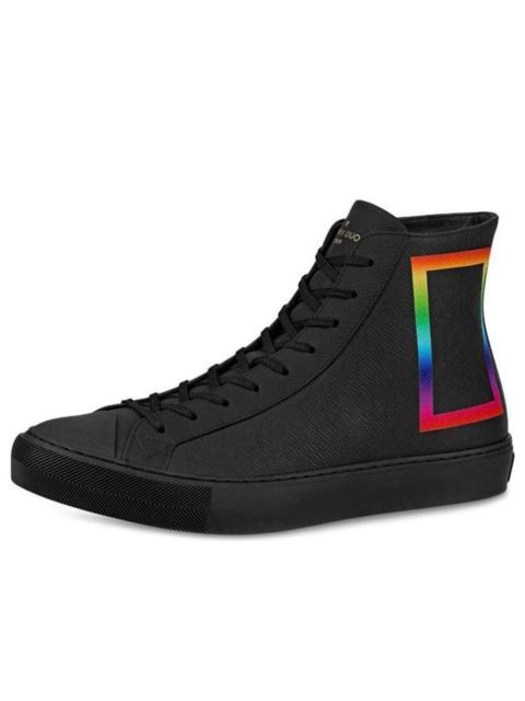 Louis Vuitton LOUIS VUITTON Tattoo Sneakers 'Black Rainbow' 1A5QD2