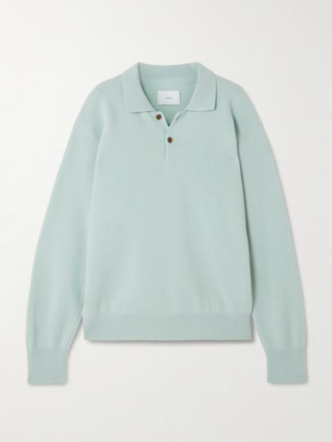 ssstein Brushed-wool Polo Shirt