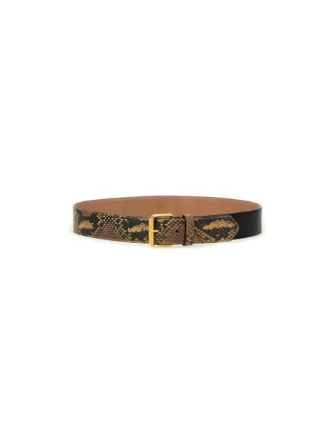 Dries Van Noten Leather Belt