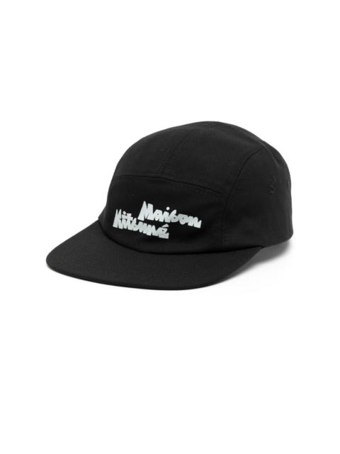 Maison Kitsuné logo-print cap