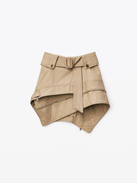 Alexander Wang DECONSTRUCTED TRENCH SKIRT