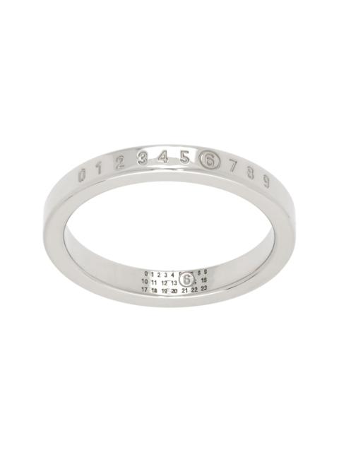 MM6 Maison Margiela Numeric Minimal Signature Ring