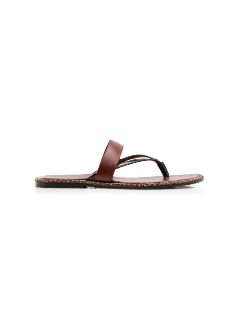 Dries Van Noten Leather Sandals