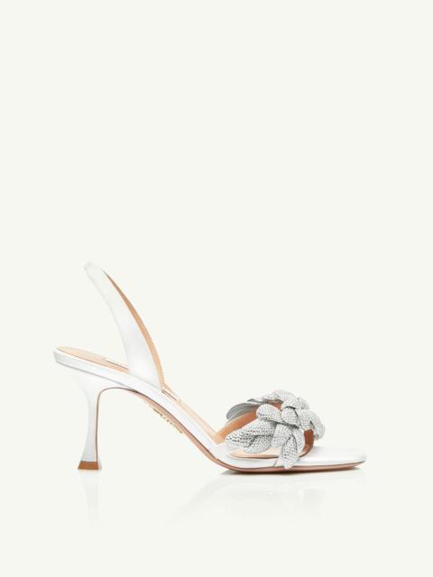 AQUAZZURA Galactic Flower Sandal 75