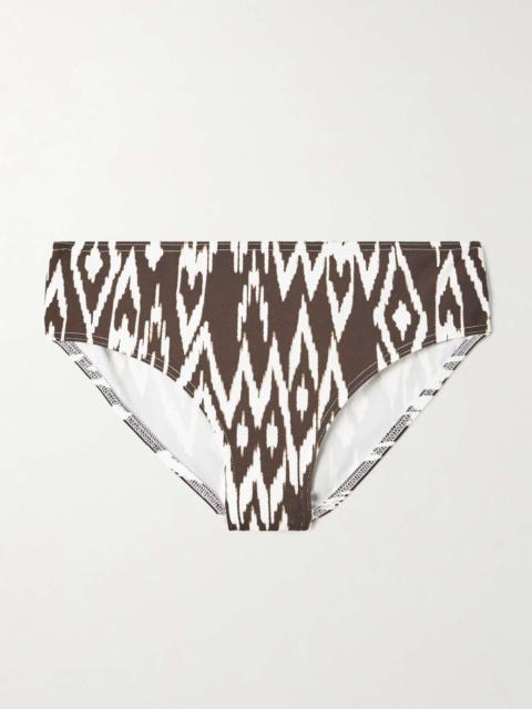 Dry printed bikini briefs