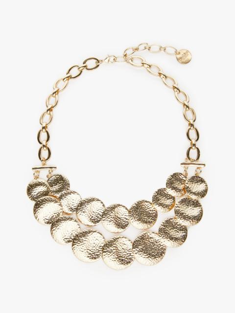 Choker necklace with coins