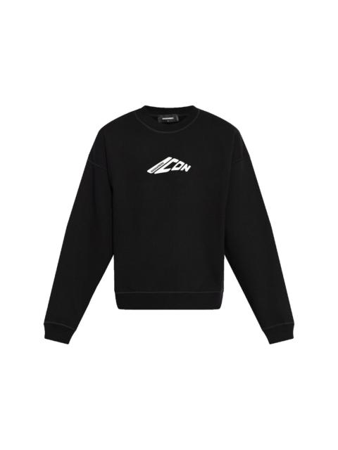 DSQUARED2 Graphic-stamp sweatshirt