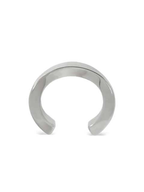 Jil Sander engraved-logo bracelet