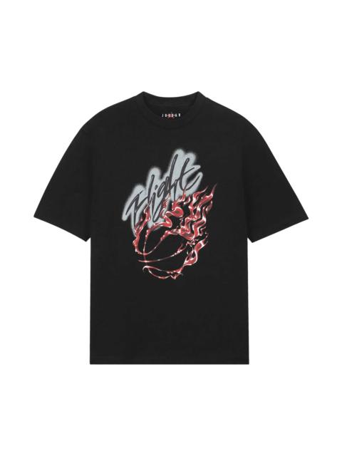 Air Jordan x Travis Scott Flight Graphic T-Shirt 'Black'