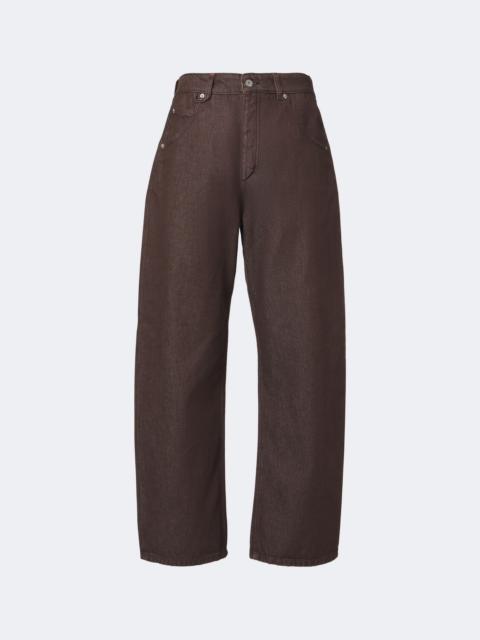 JACQUEMUS De-Nîmes Tempo barrel-leg jeans