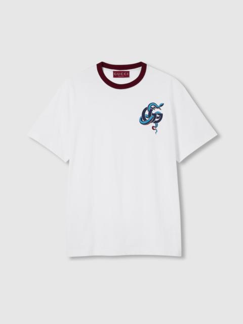 GUCCI Printed medium cotton jersey T-shirt