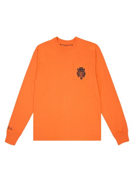 Chrome Hearts Vine Dagger Long-Sleeve T-Shirt 'Orange/Black'