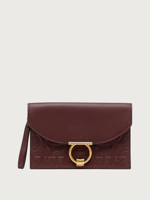 FERRAGAMO GANCINI CLUTCH