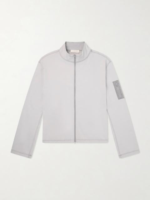 AMOMENTO Cotton Zip-Up Sweater